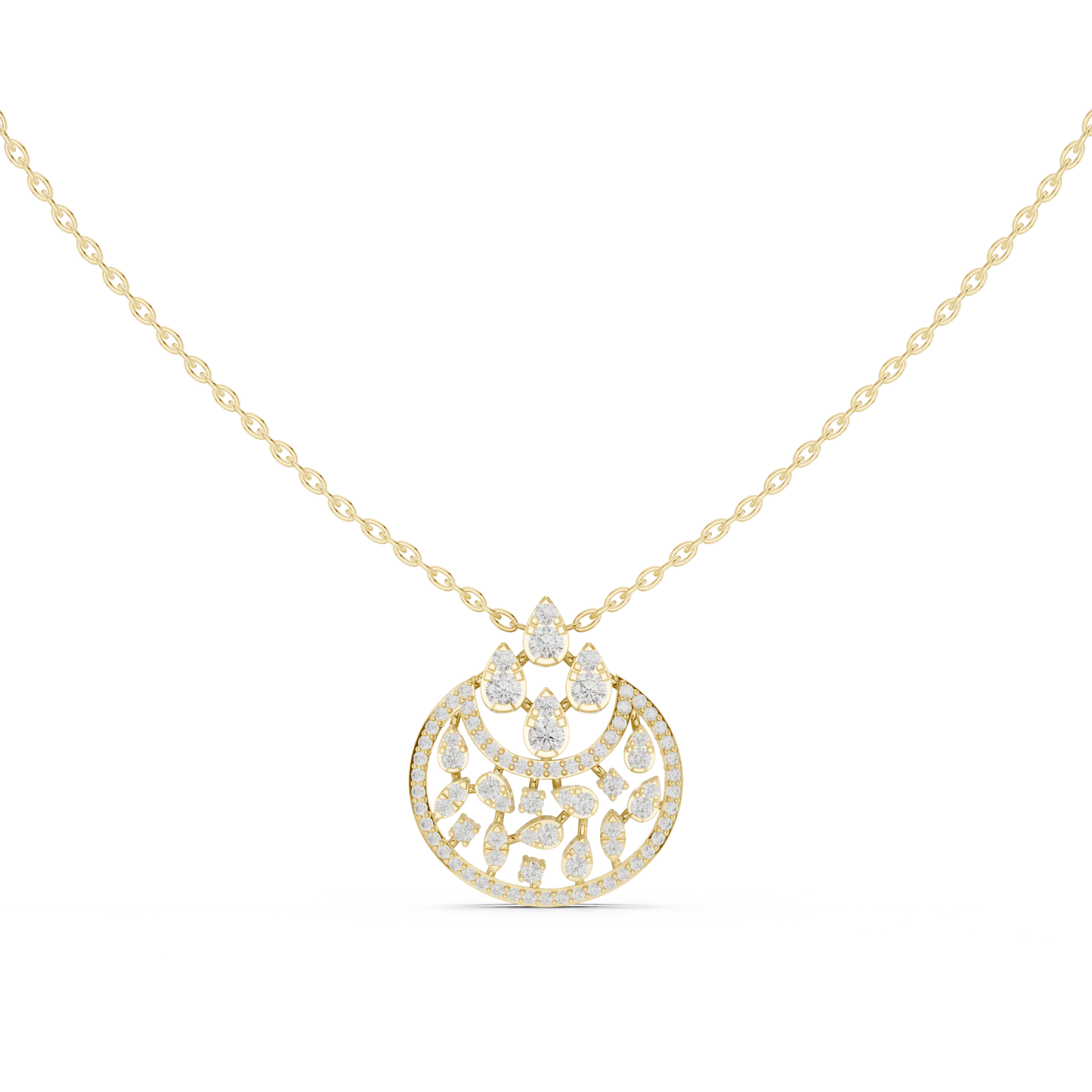 Women Diamond Pendent 3dm and stl Files
