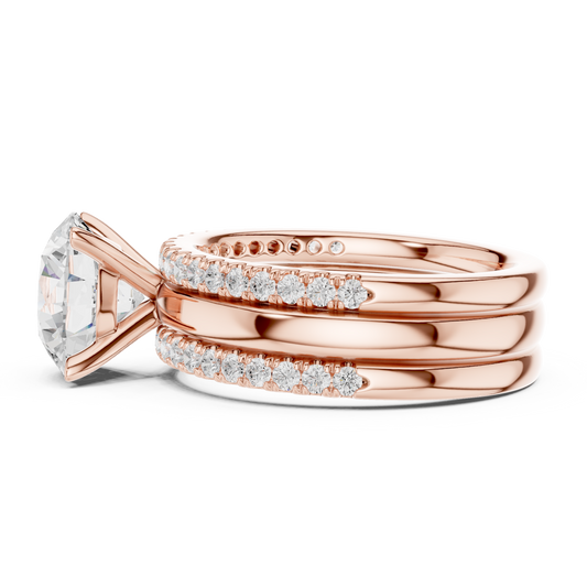 Round Cut Stackable Ring CAD Files – 3DM & STL Download