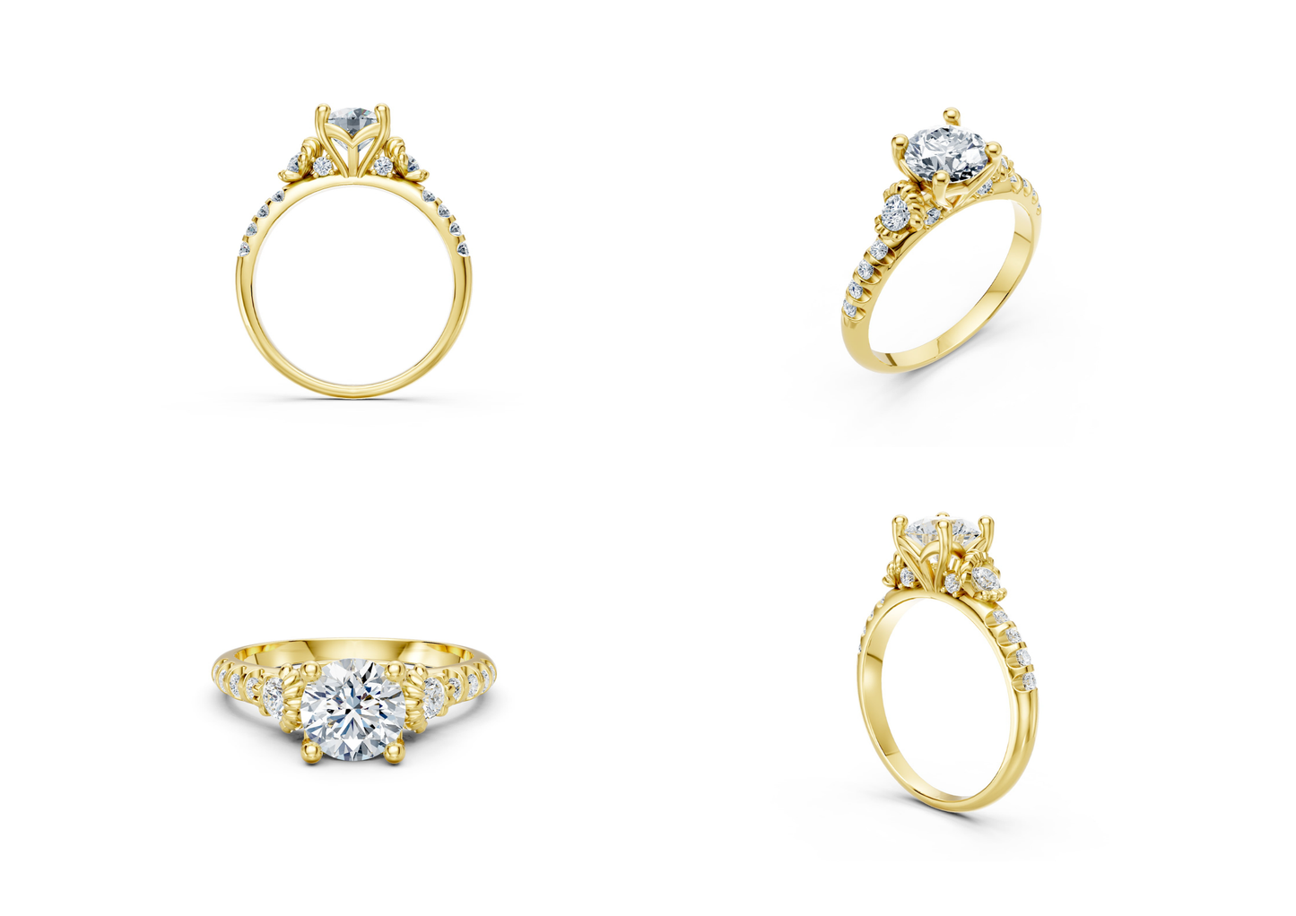 25 Engagements Rings CAD files-3dm Printable Jewelry Collection(part 1)