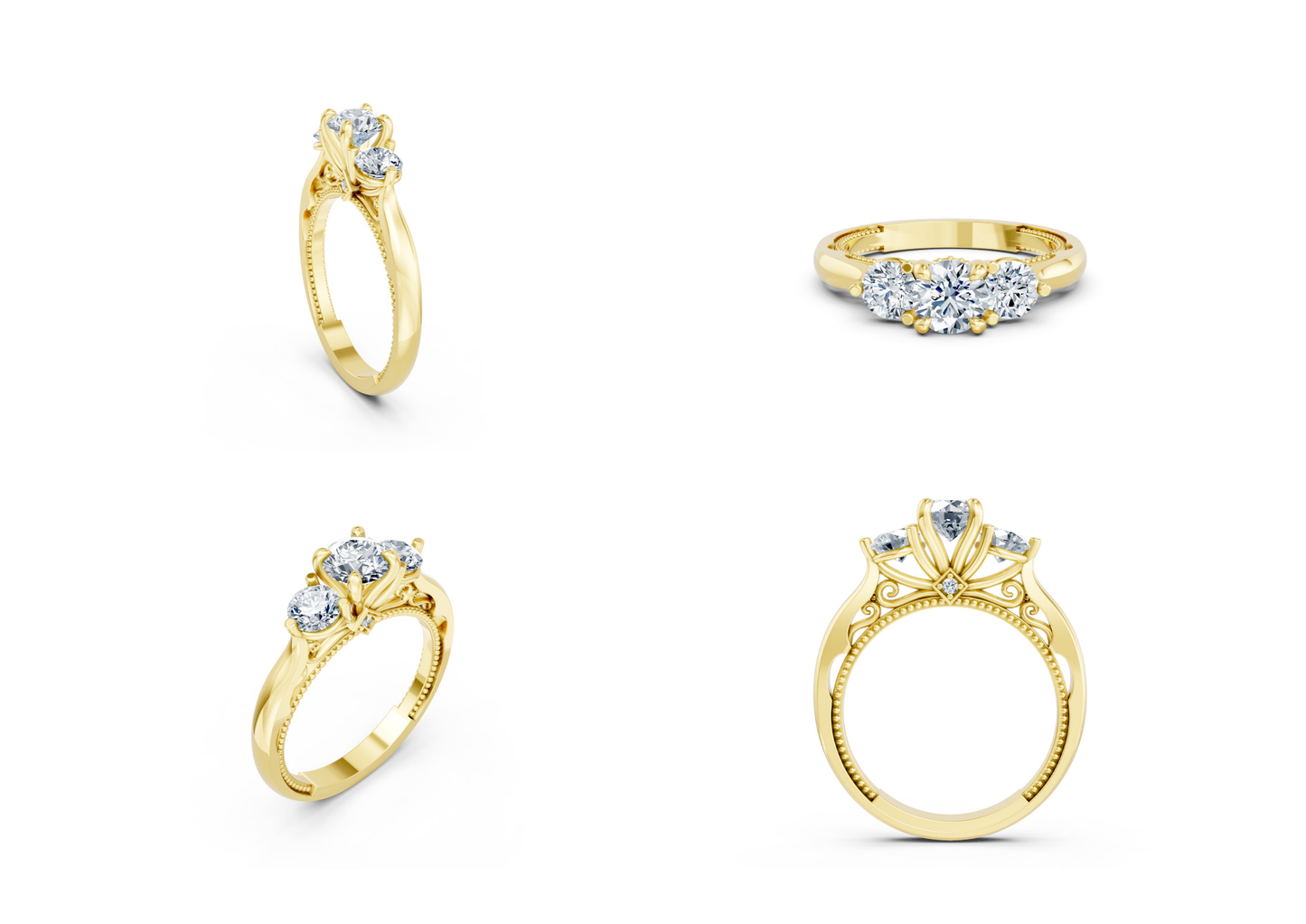 25 Engagements Rings CAD files-3dm Printable Jewelry Collection(part 6)