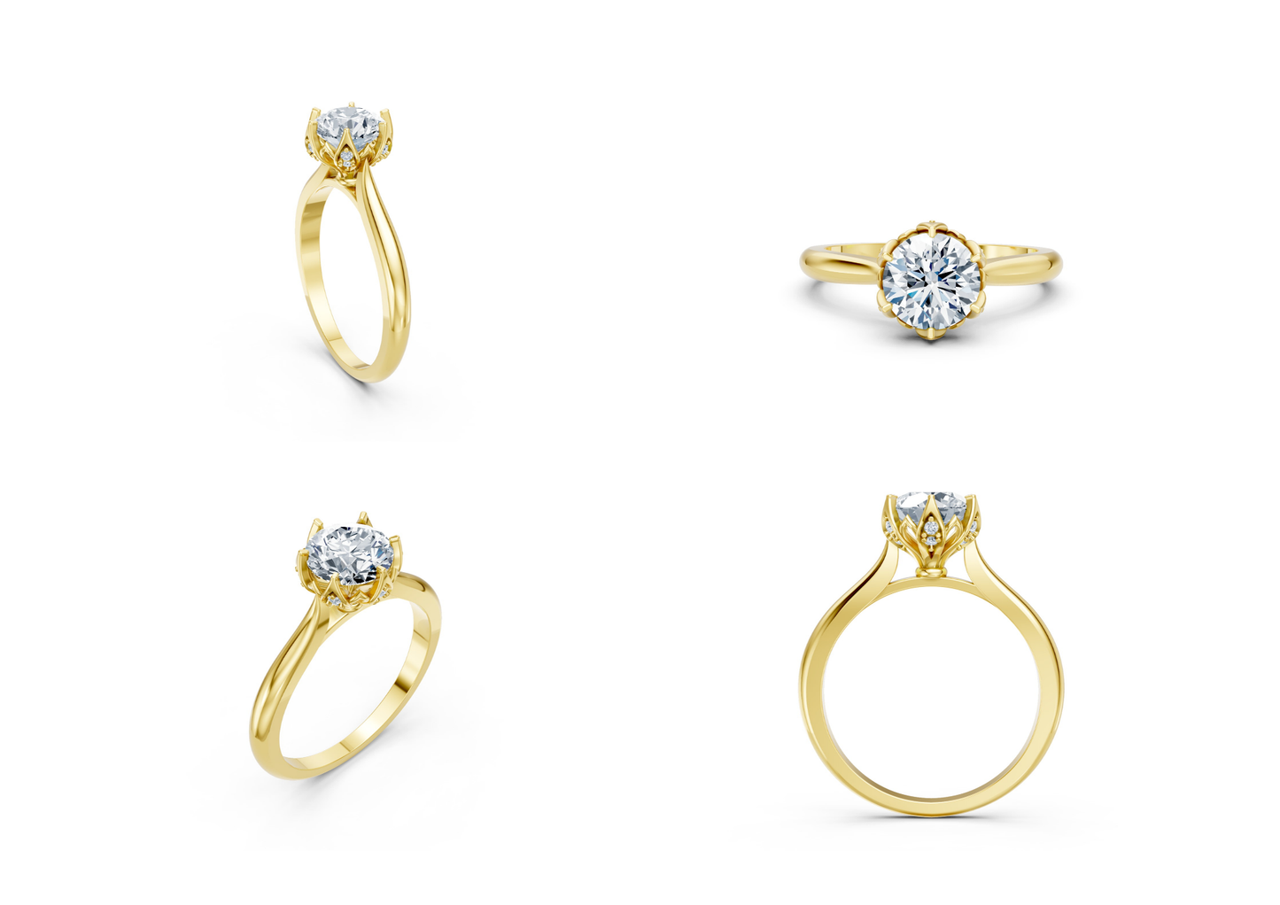 25 Engagements Rings CAD files-3dm Printable Jewelry Collection(part 6)