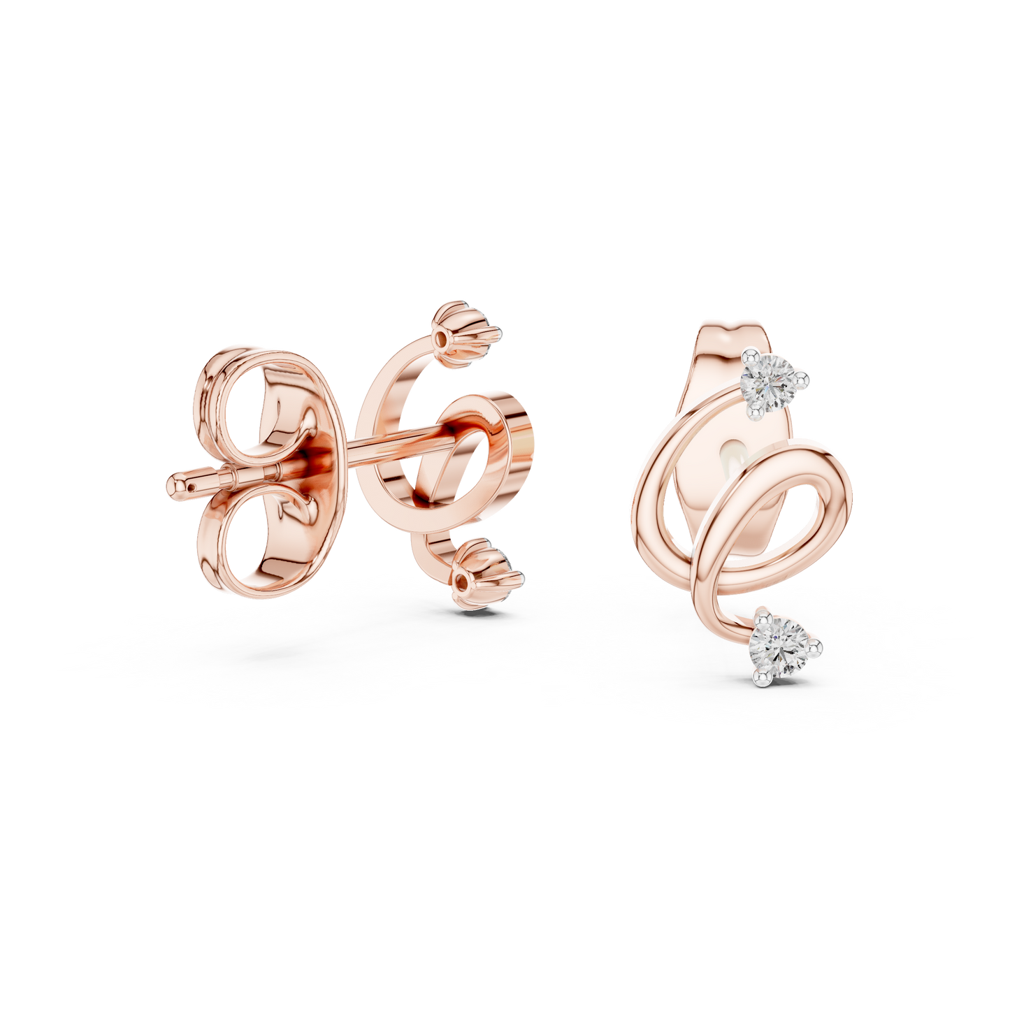 Diamond Stud Earrings CAD Files – 19 Models  Mega Collection | 3DM & STL Download