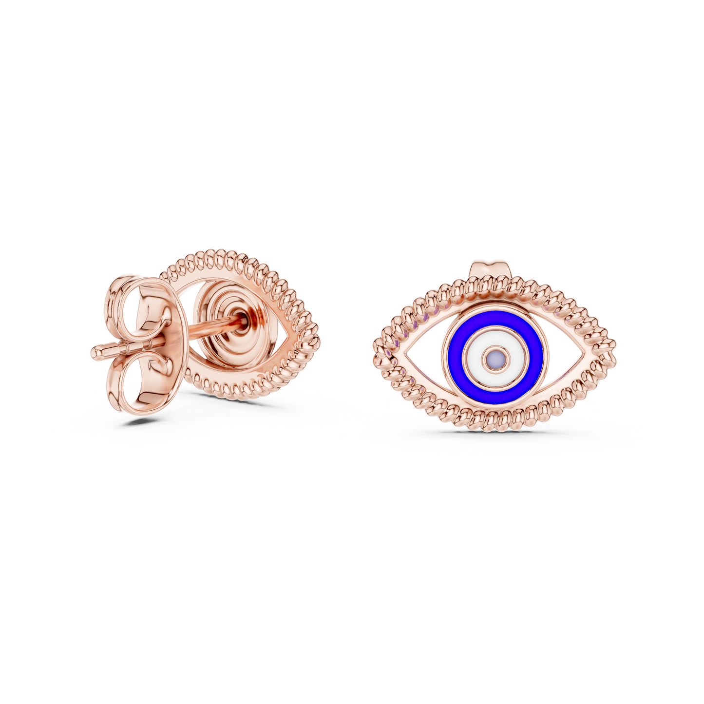 Free Eye Stud Earrings 3D Model –  Enamel Design | STL & 3DM Download