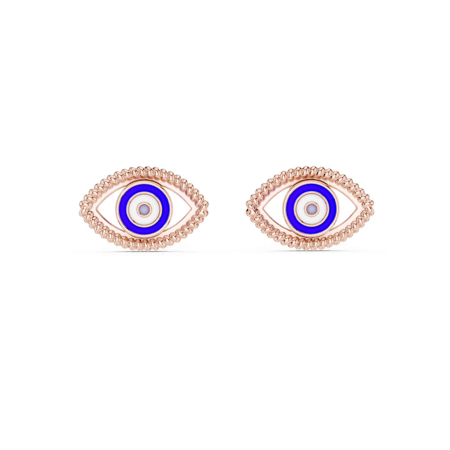 Free Eye Stud Earrings 3D Model –  Enamel Design | STL & 3DM Download