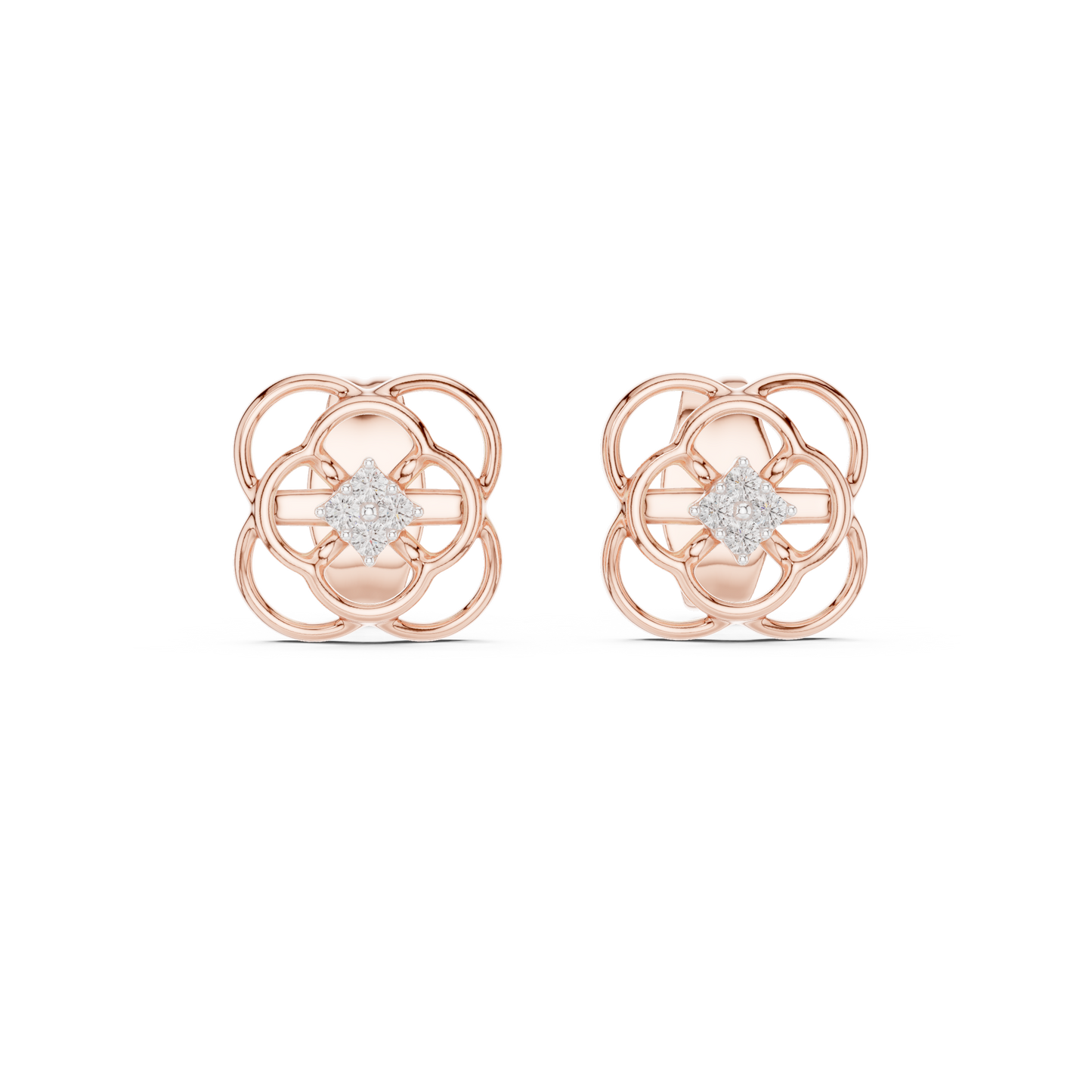 Diamond Stud Earrings CAD Files – 19 Models  Mega Collection | 3DM & STL Download