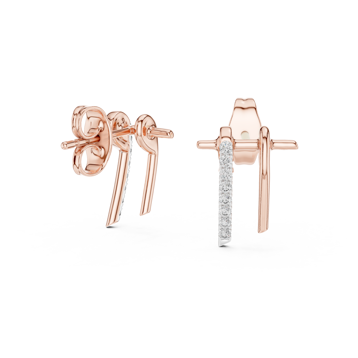 Diamond Stud Earrings CAD Files – 19 Models  Mega Collection | 3DM & STL Download