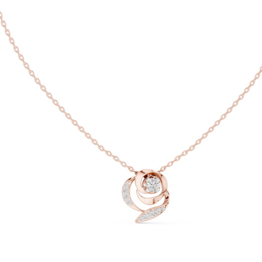 Diamond Swirl Pendant CAD File – 3D Printing Ready | 3DM & STL Download