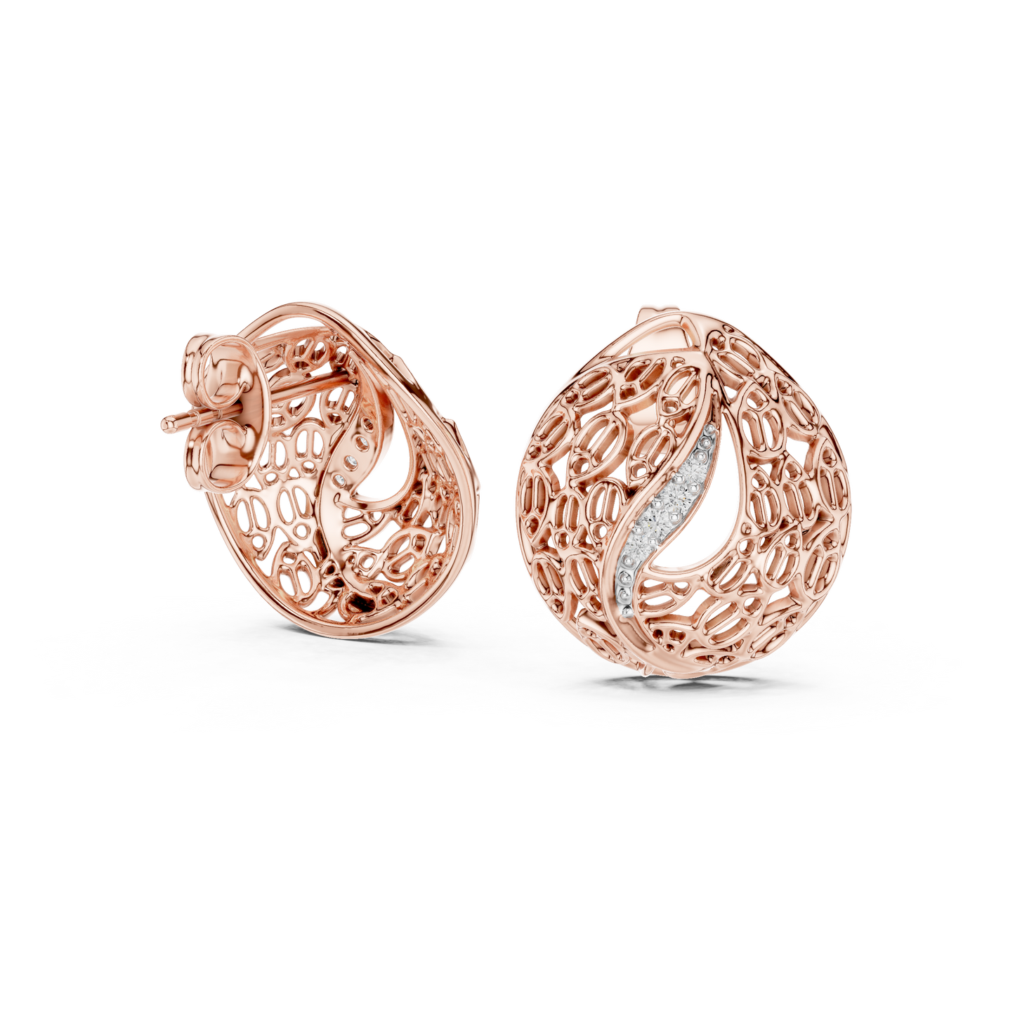 Diamond Stud Earrings CAD Files – 19 Models  Mega Collection | 3DM & STL Download
