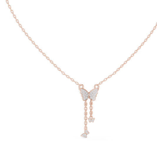 Diamond Butterfly Tassel Pendant CAD File – 3D Printing Ready | 3DM & STL Download