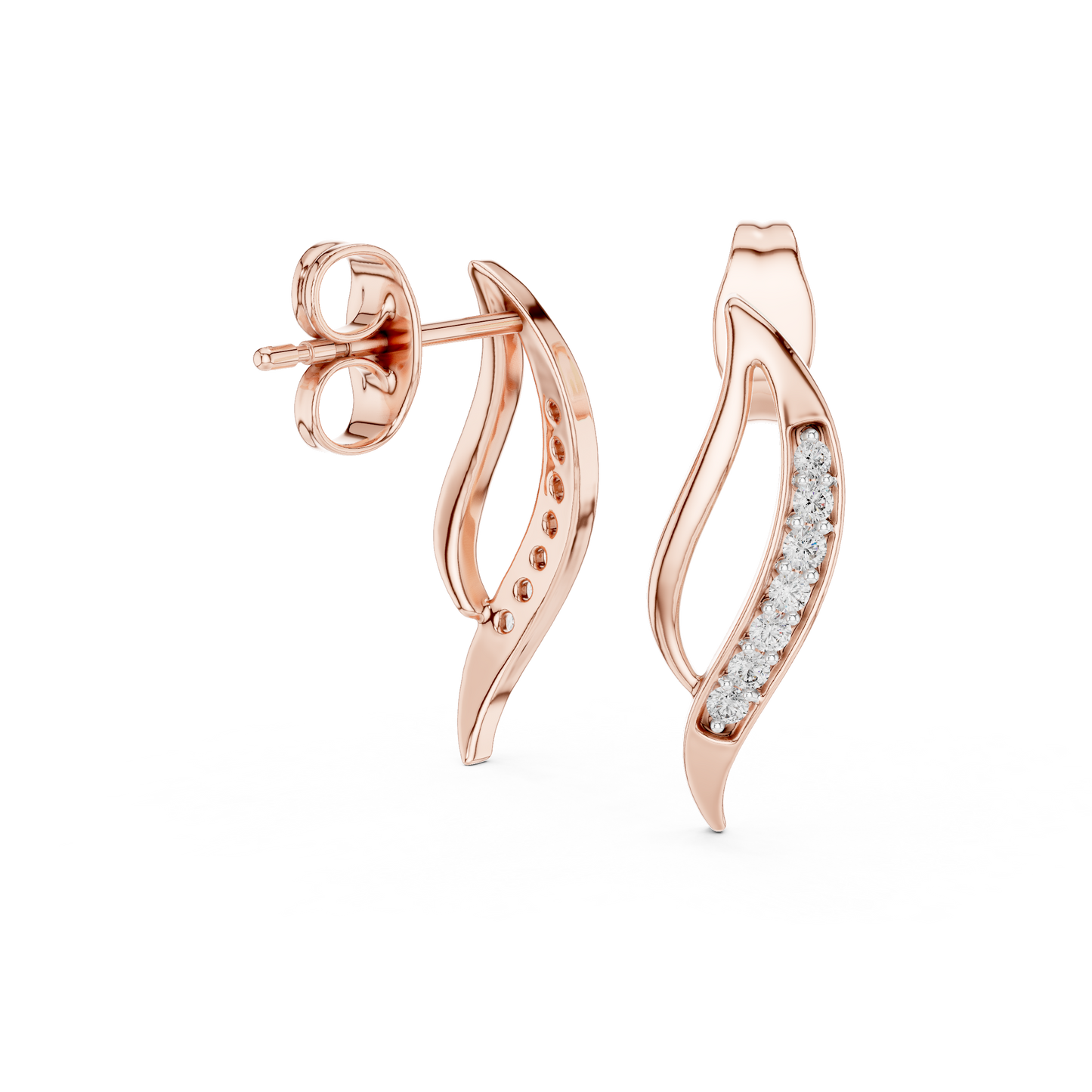 Diamond Stud Earrings CAD Files – 19 Models  Mega Collection | 3DM & STL Download