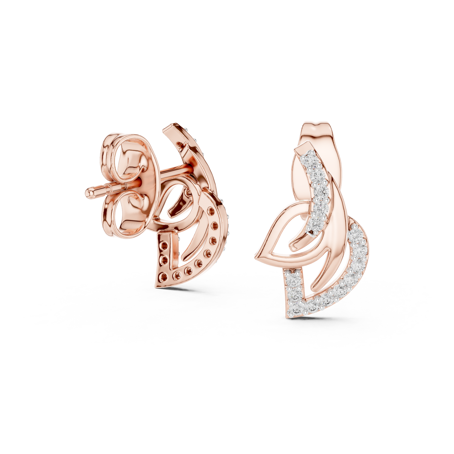 Diamond Stud Earrings CAD Files – 19 Models  Mega Collection | 3DM & STL Download