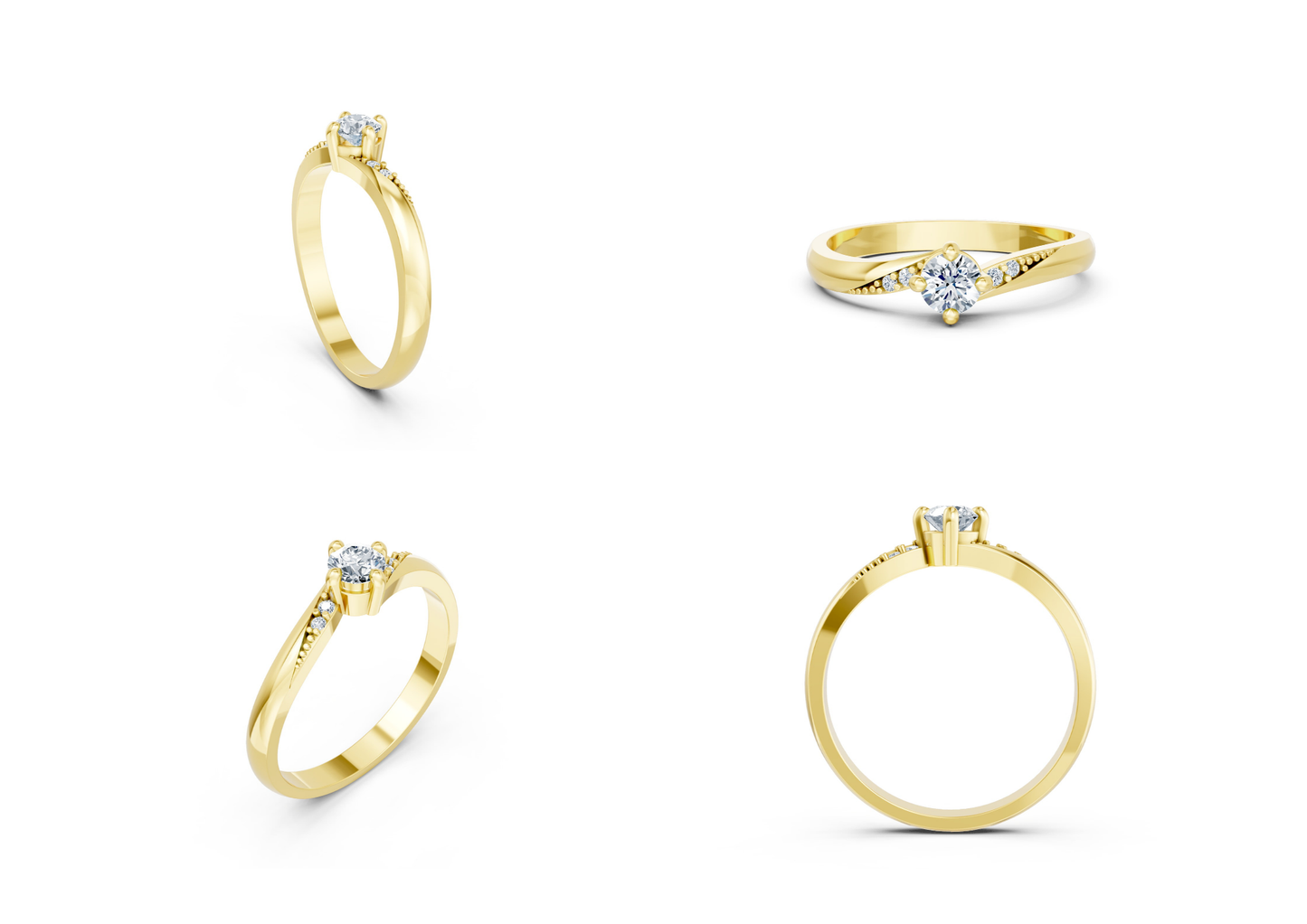 25 Engagements Rings CAD files-3dm Printable Jewelry Collection(part 7)