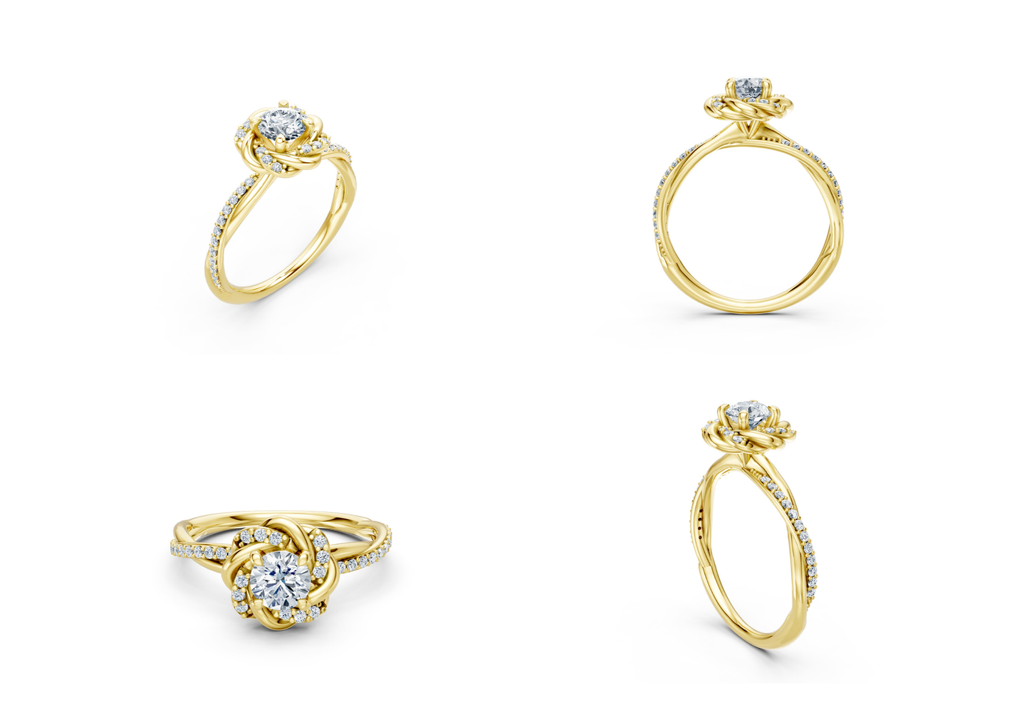 25 Engagements Rings CAD files-3dm Printable Jewelry Collection(part 1)