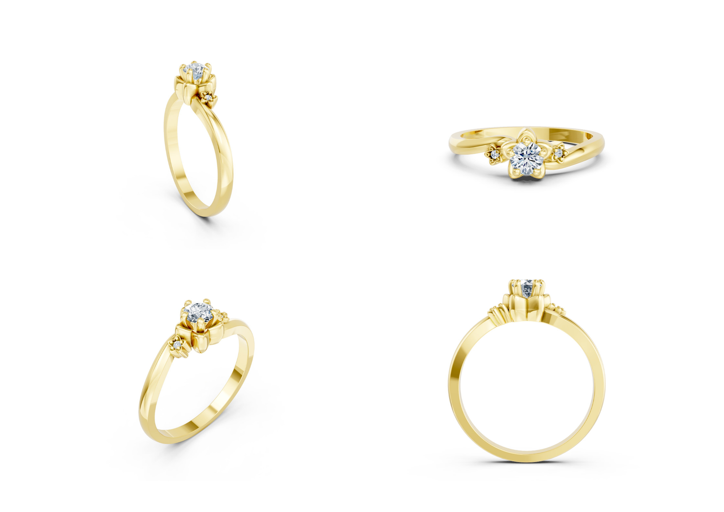 25 Engagements Rings CAD files-3dm Printable Jewelry Collection(part 7)