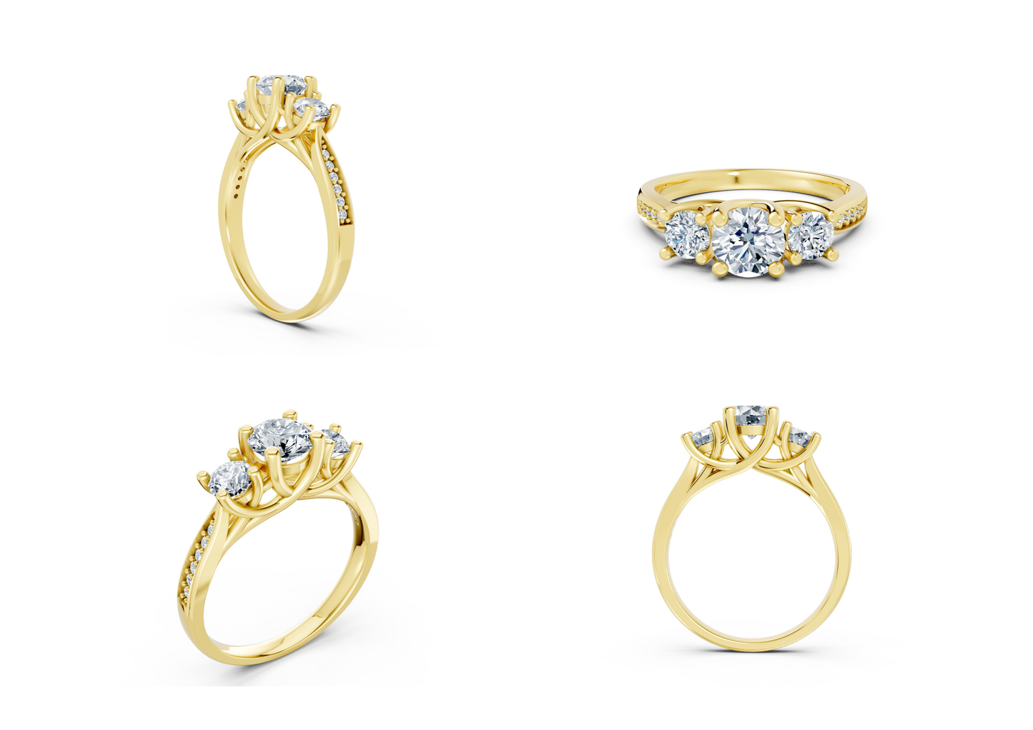 25 Engagements Rings CAD files-3dm Printable Jewelry Collection(part 3)