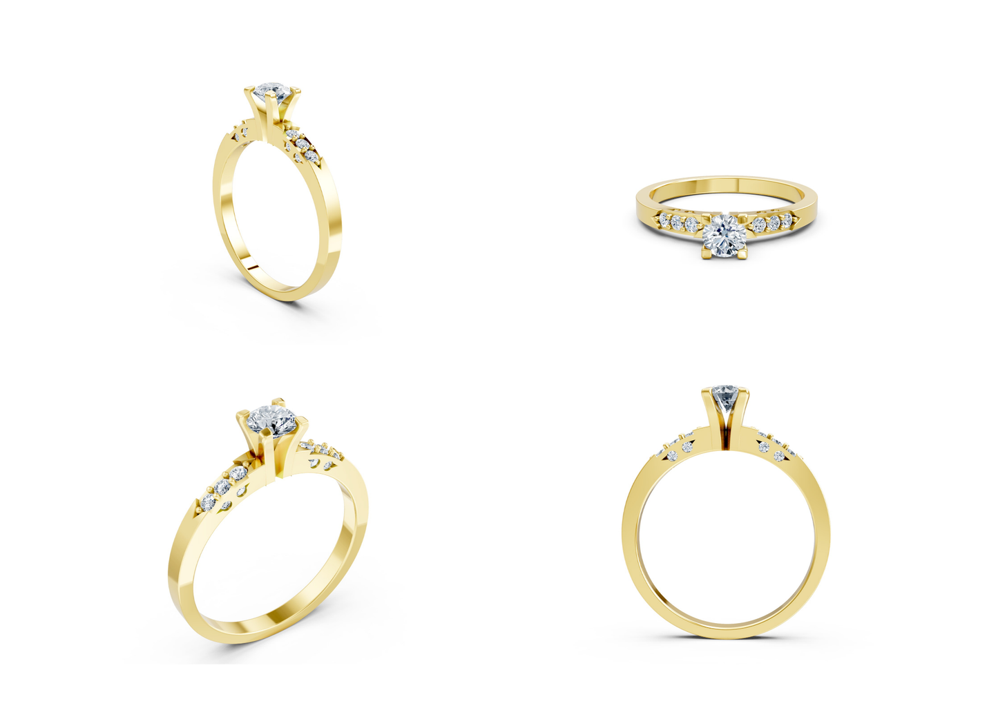25 Engagements Rings CAD files-3dm Printable Jewelry Collection(part 2)