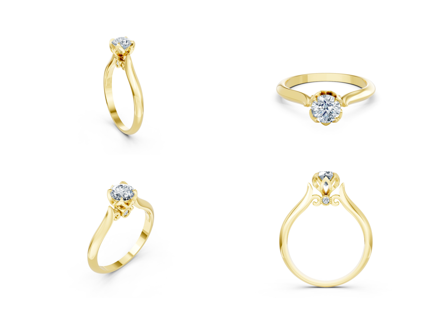 25 Engagements Rings CAD files-3dm Printable Jewelry Collection(part 5)