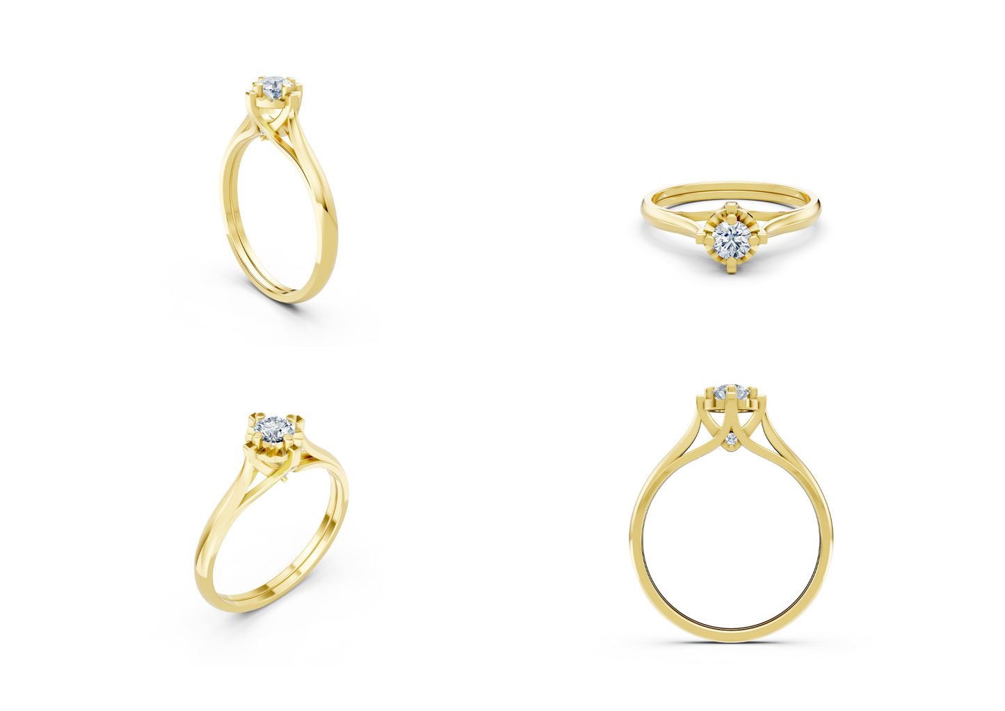 25 Engagements Rings CAD files-3dm Printable Jewelry Collection(part 2)