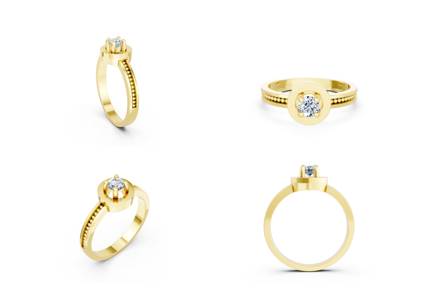 25 Engagements Rings CAD files-3dm Printable Jewelry Collection(part 4)