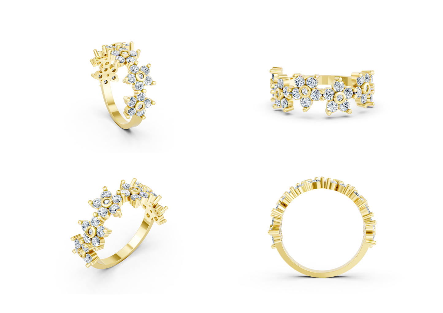 25 Engagements Rings CAD files-3dm Printable Jewelry Collection(part 7)