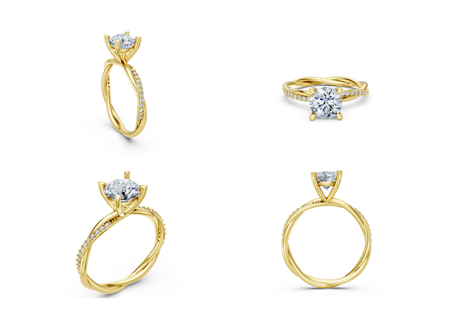 25 Engagements Rings CAD files-3dm Printable Jewelry Collection(part 8)