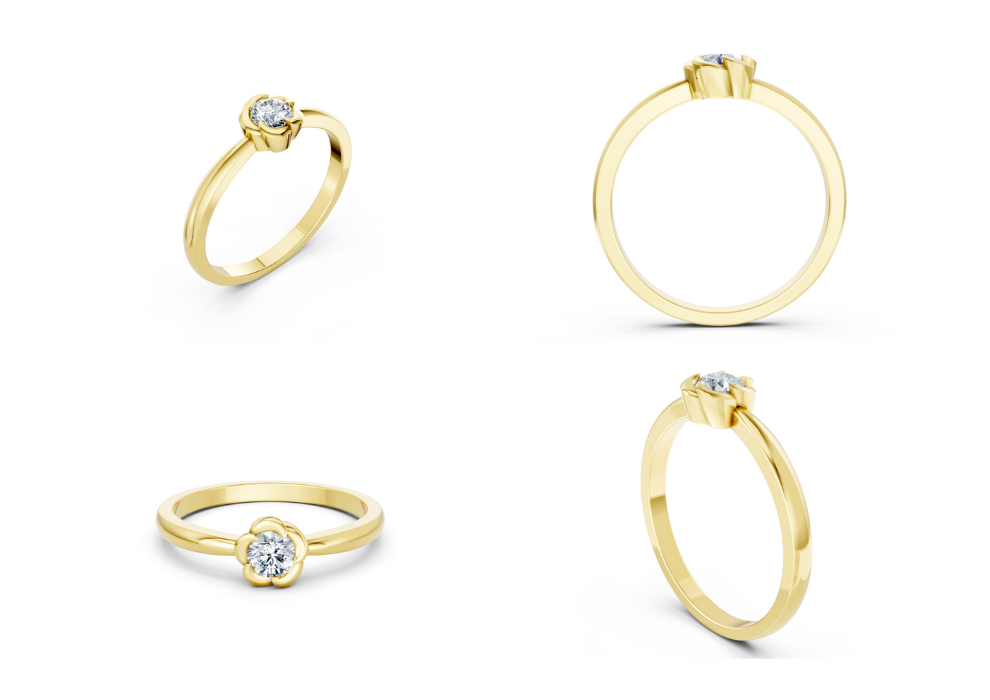 25 Engagements Rings CAD files-3dm Printable Jewelry Collection(part 1)