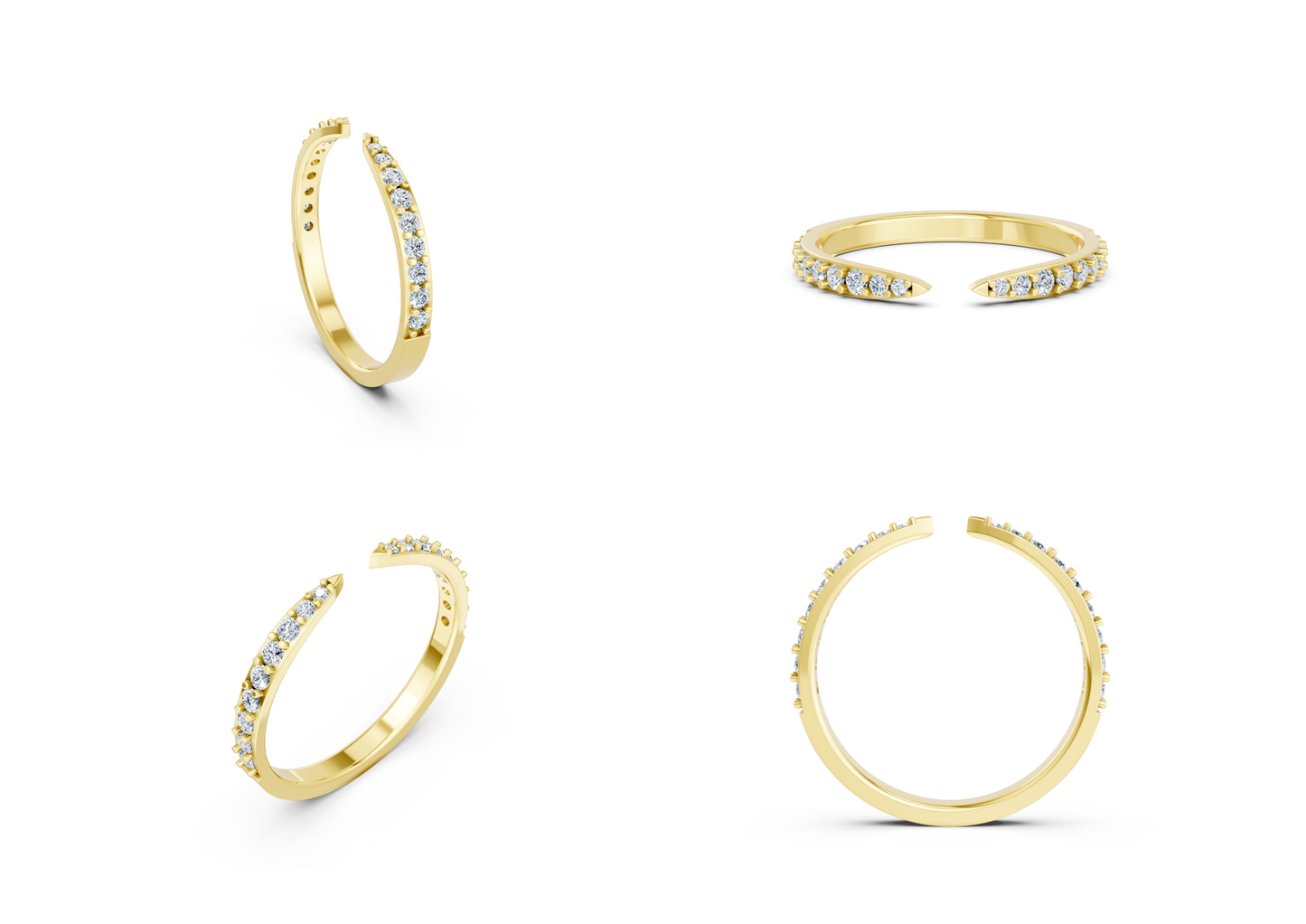 18 Engagements Rings CAD files-3dm Printable Jewelry Collection(part 8)