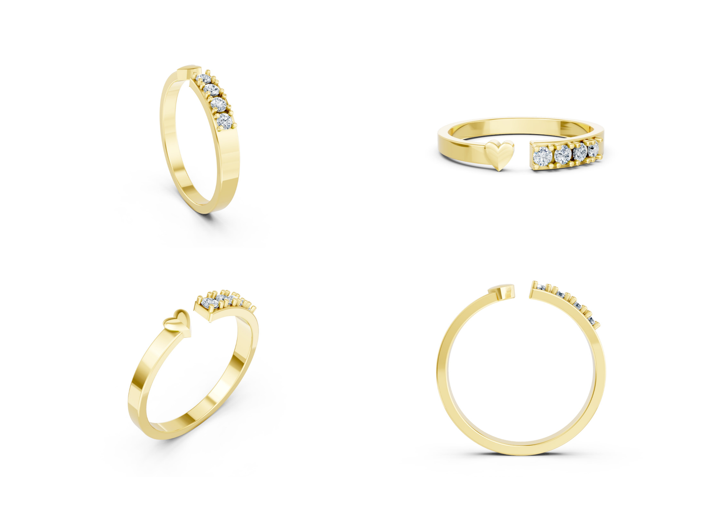 25 Engagements Rings CAD files-3dm Printable Jewelry Collection(part 7)