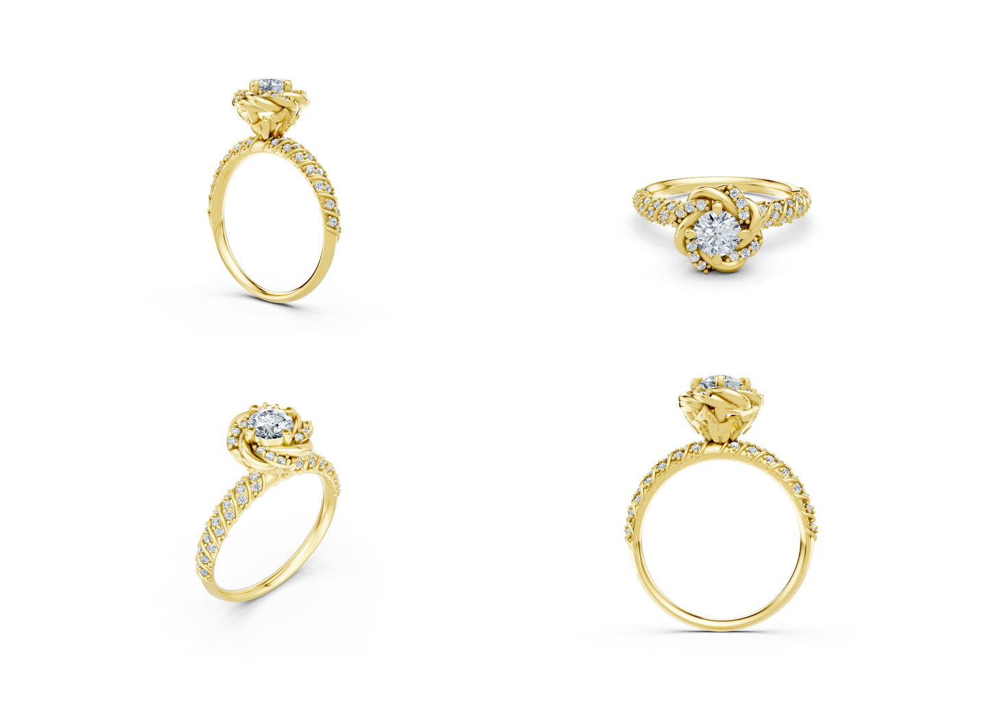 25 Engagements Rings CAD files-3dm Printable Jewelry Collection(part 2)
