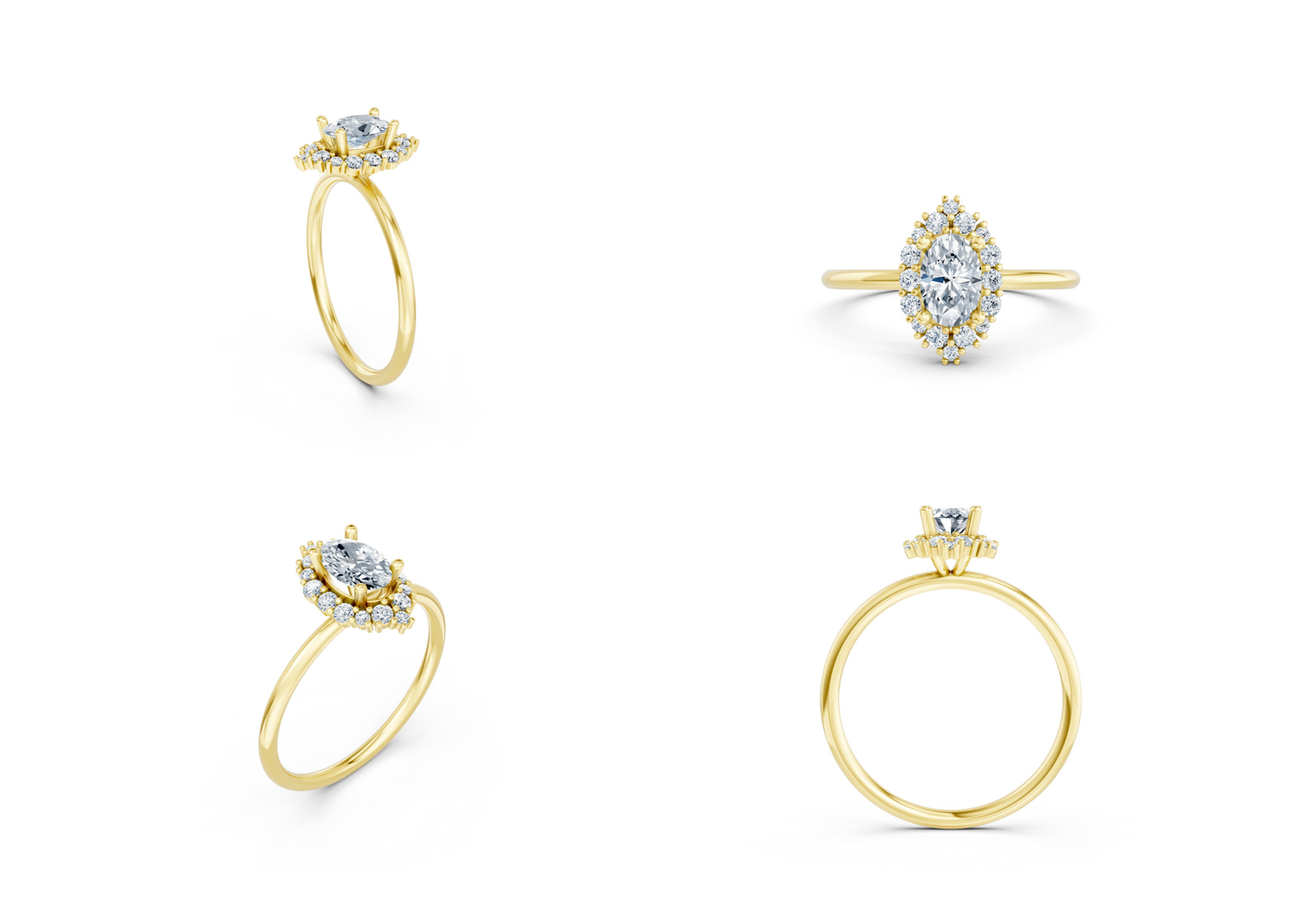 25 Engagements Rings CAD files-3dm Printable Jewelry Collection(part 7)