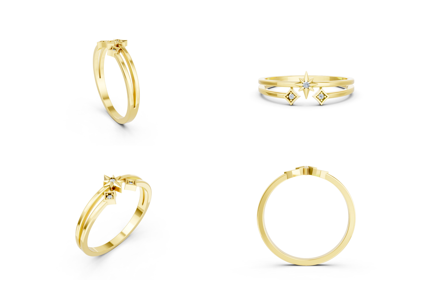 18 Engagements Rings CAD files-3dm Printable Jewelry Collection(part 8)