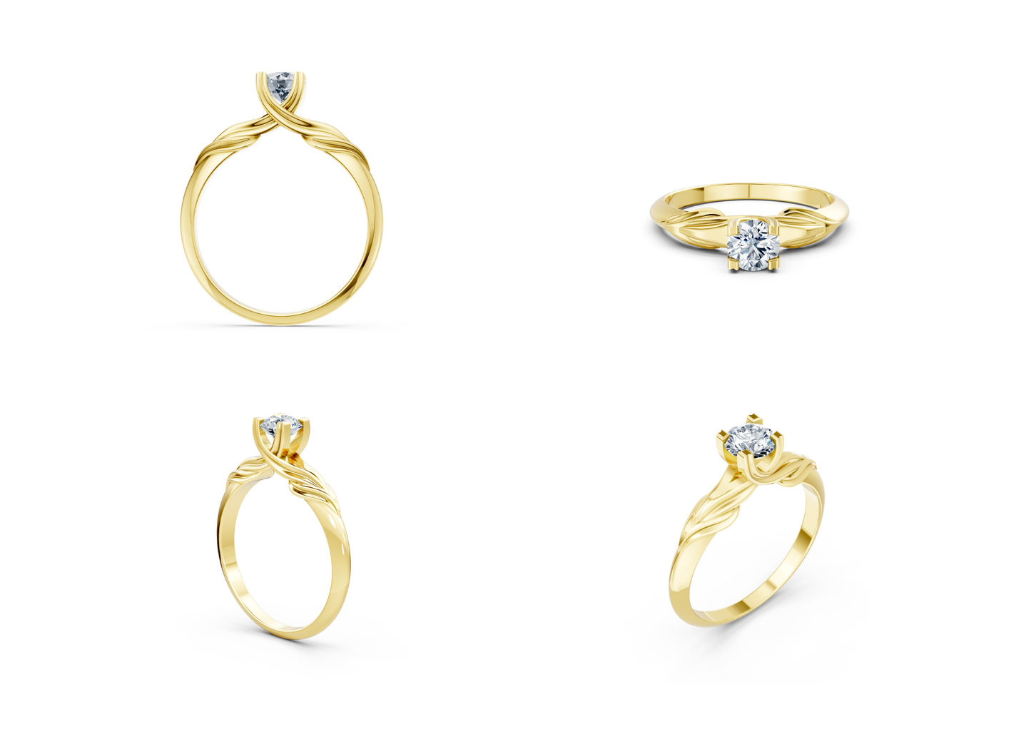 25 Engagements Rings CAD files-3dm Printable Jewelry Collection(part 2)