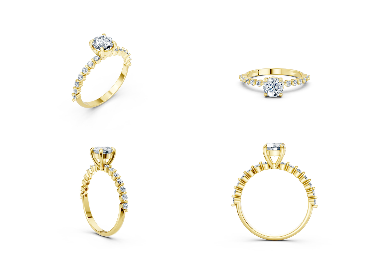25 Engagements Rings CAD files-3dm Printable Jewelry Collection(part 2)