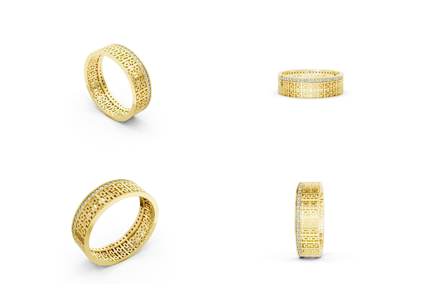 25 Engagements Rings CAD files-3dm Printable Jewelry Collection(part 3)