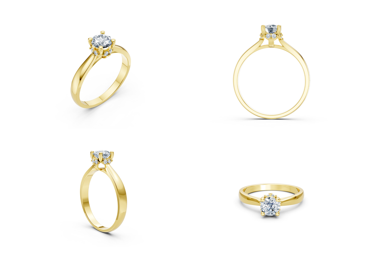 25 Engagements Rings CAD files-3dm Printable Jewelry Collection(part 1)