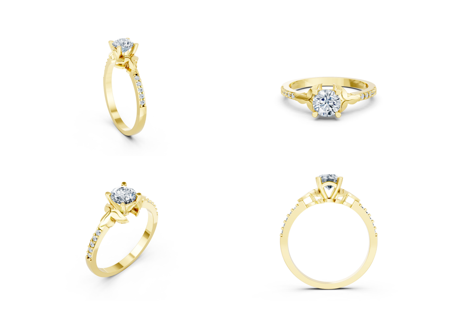 25 Engagements Rings CAD files-3dm Printable Jewelry Collection(part 5)