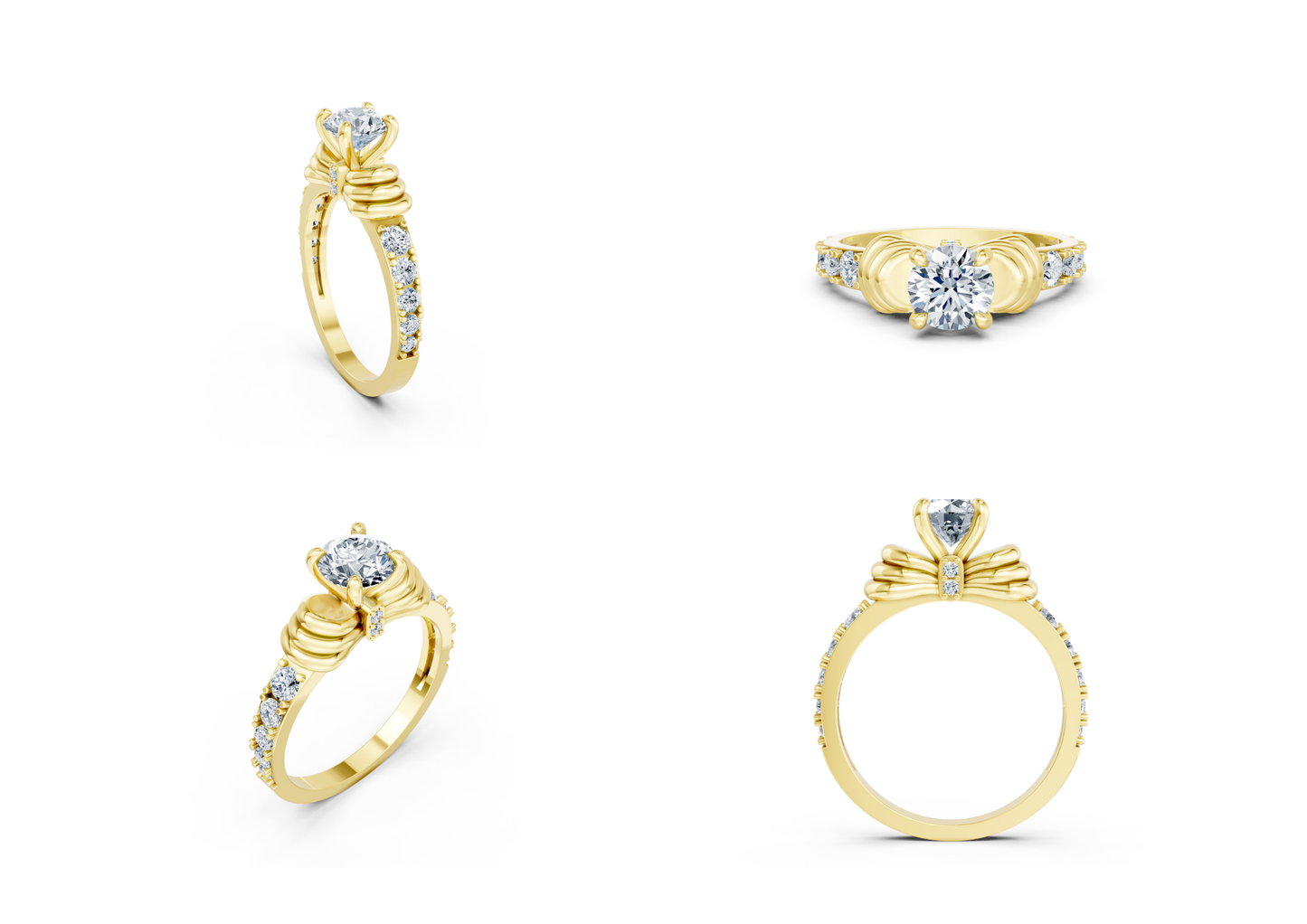 25 Engagements Rings CAD files-3dm Printable Jewelry Collection(part 7)