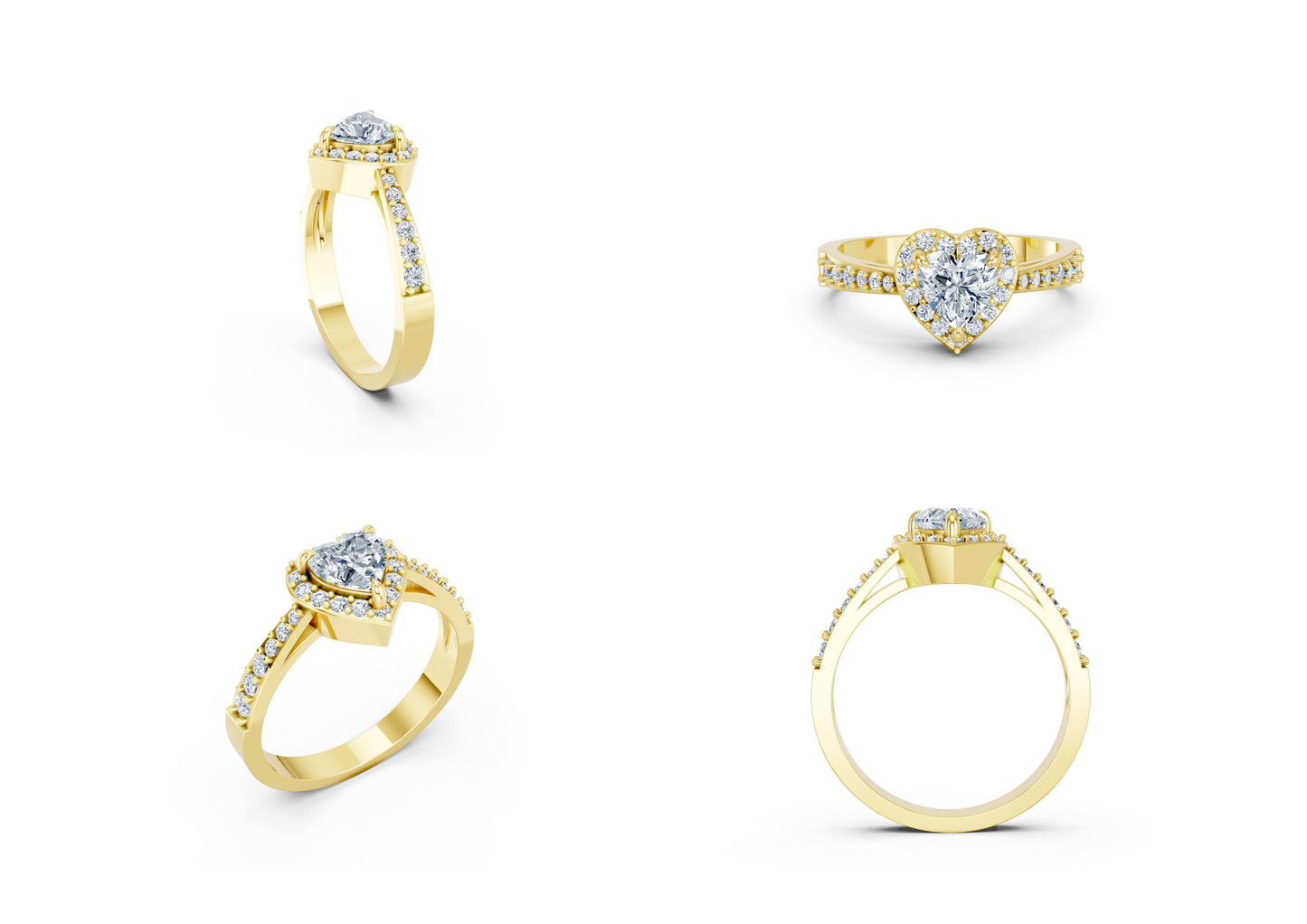 25 Engagements Rings CAD files-3dm Printable Jewelry Collection(part 3)