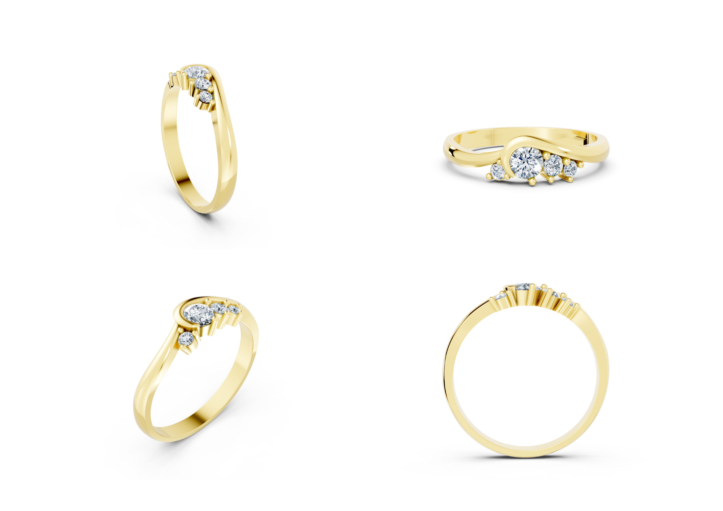 25 Engagements Rings CAD files-3dm Printable Jewelry Collection(part 3)
