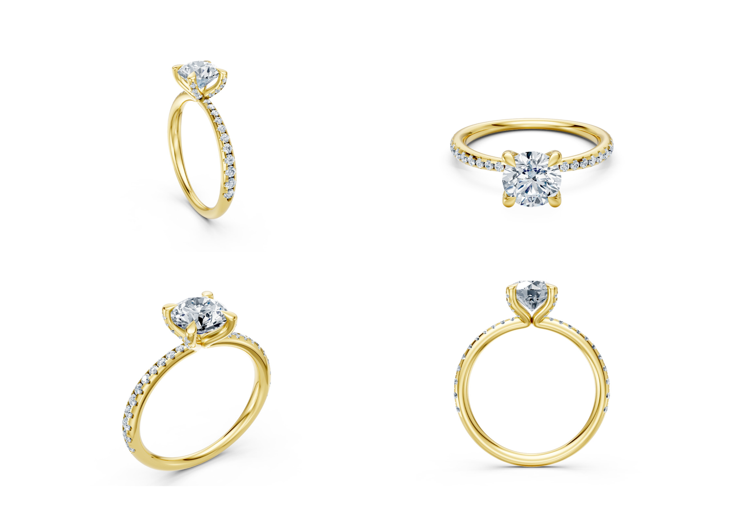 20 Eternity Rings CAD Designs -3dm Files Download