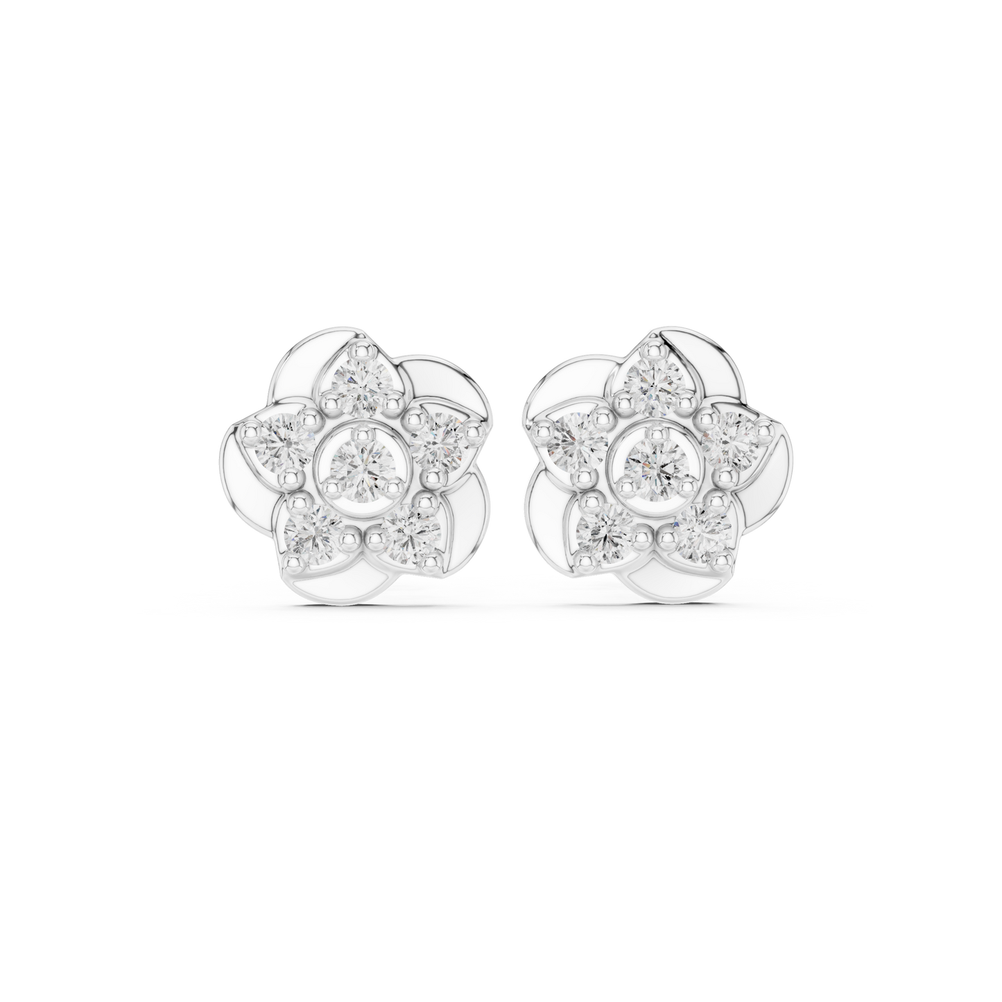 light Weight Diamond Earing Stud 3dm and stl Files