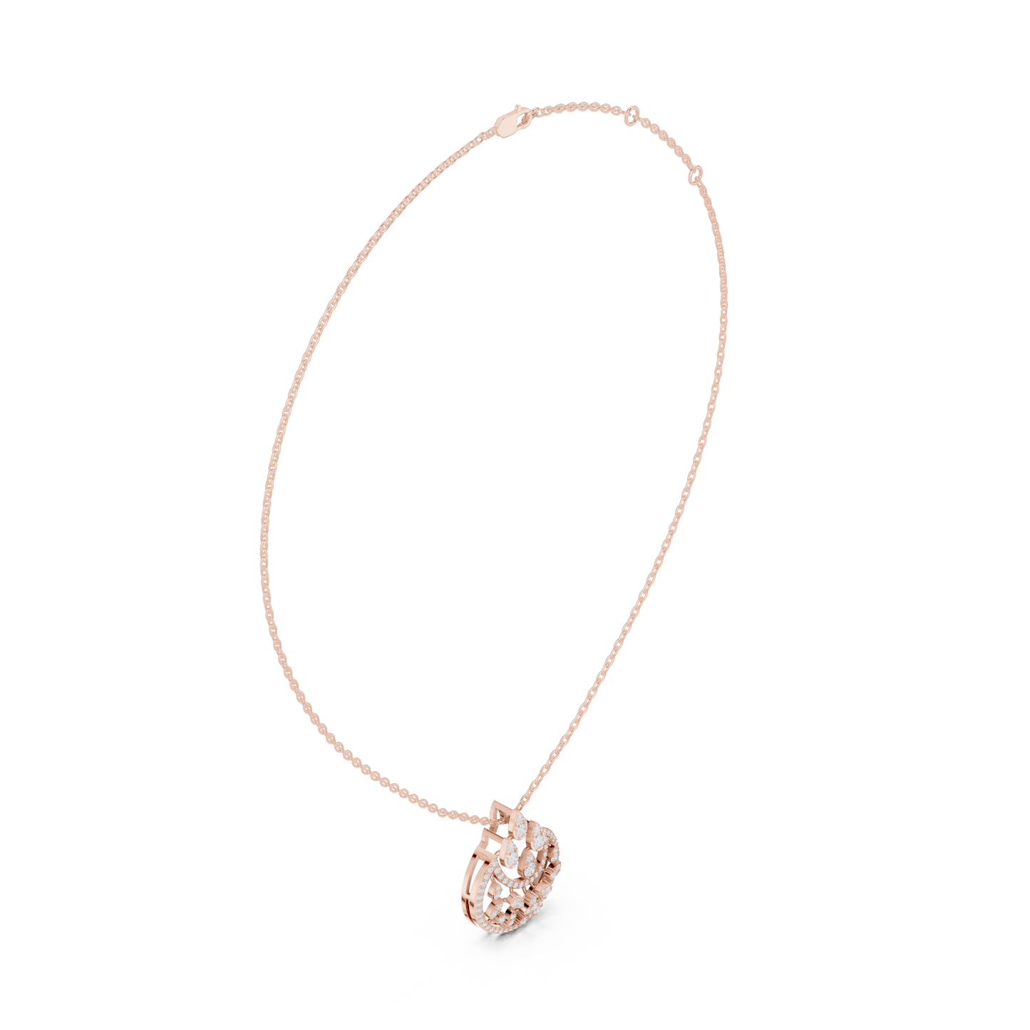 Women Diamond Pendent 3dm and stl Files