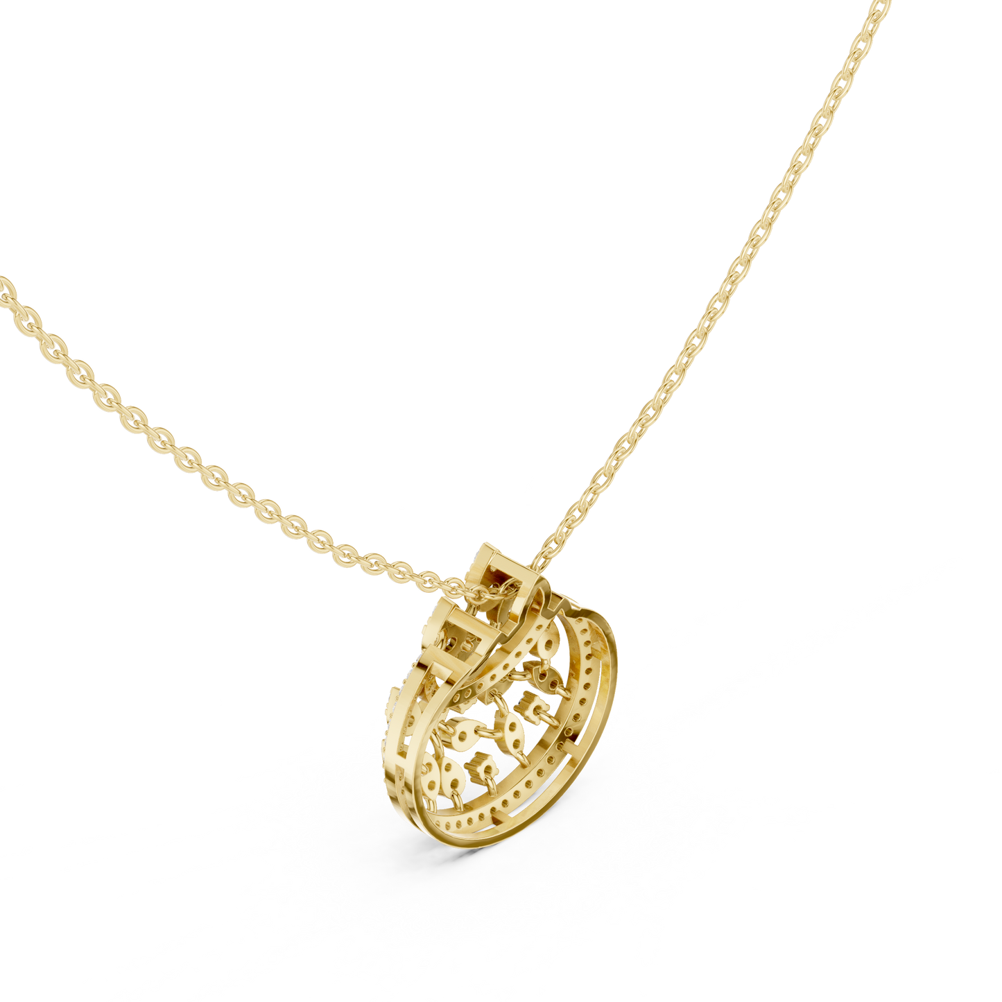 Women Diamond Pendent 3dm and stl Files
