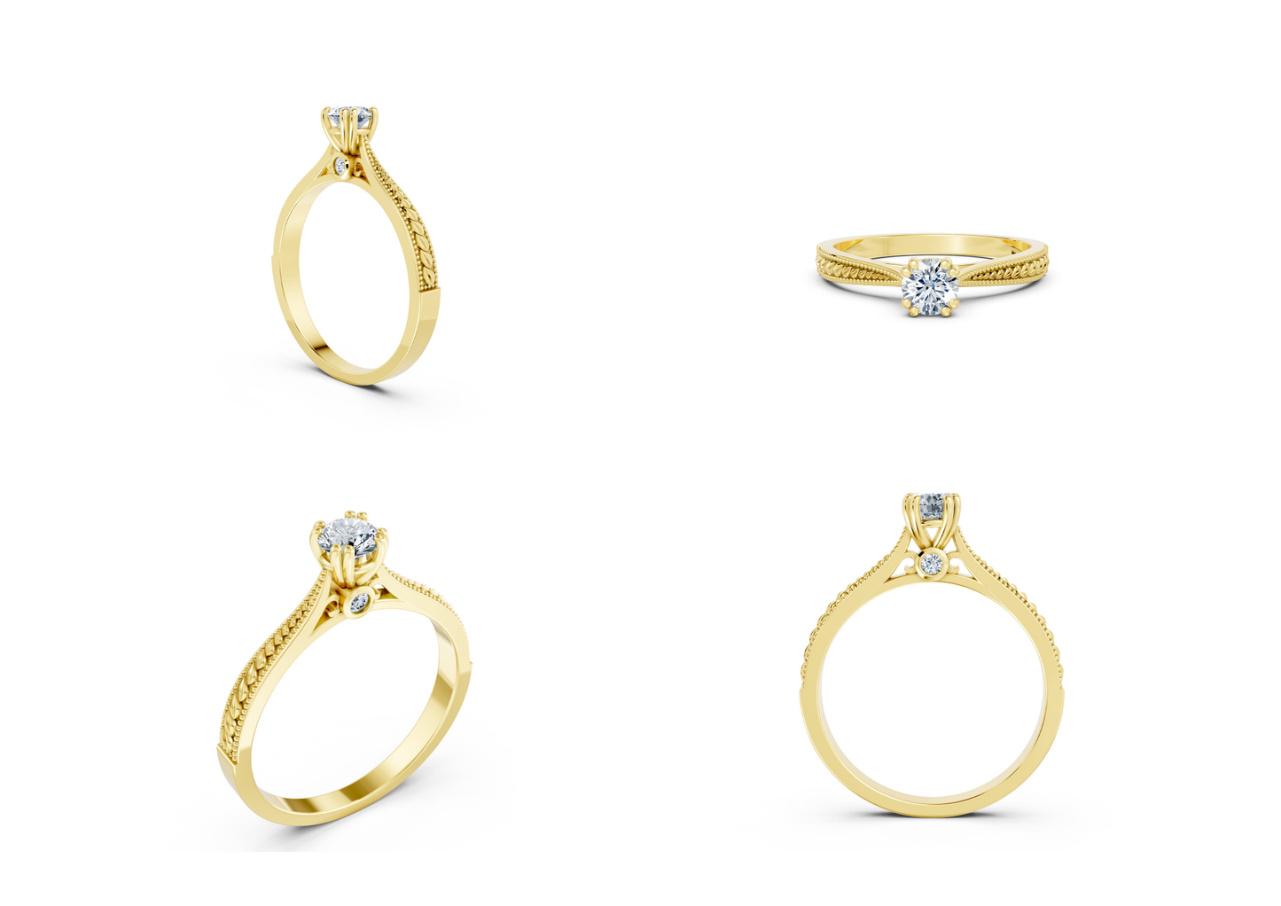 25 Engagements Rings CAD files-3dm Printable Jewelry Collection(part 2)