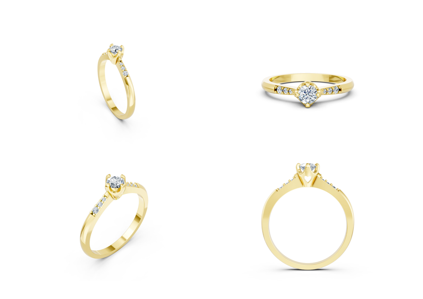 25 Engagements Rings CAD files-3dm Printable Jewelry Collection(part 7)