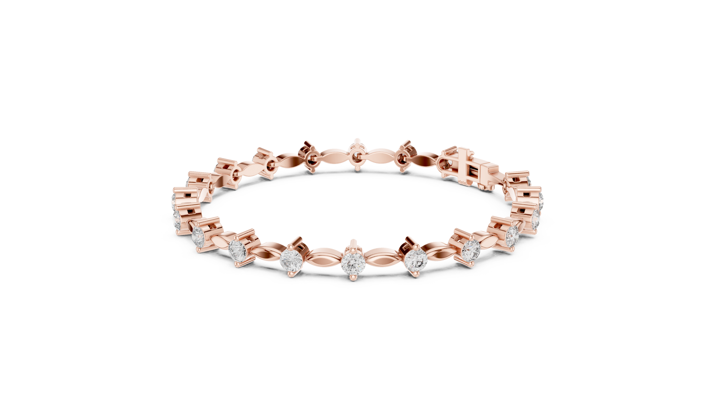 Diamond Tennis & Link Bracelet CAD Files – 15 Design Mega Collection | 3DM & STL Download