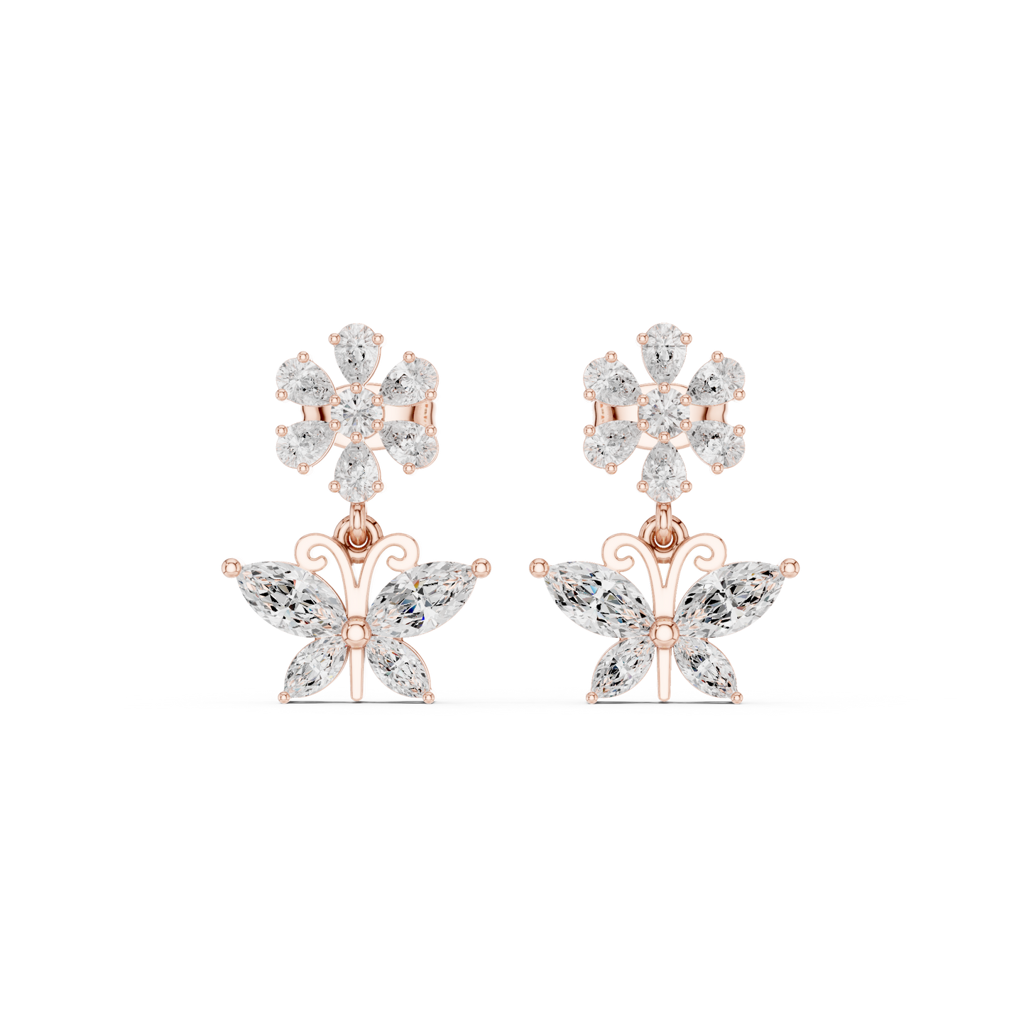 Diamond Stud Earrings CAD Files – 25 Model Collection | 3DM & STL Download"