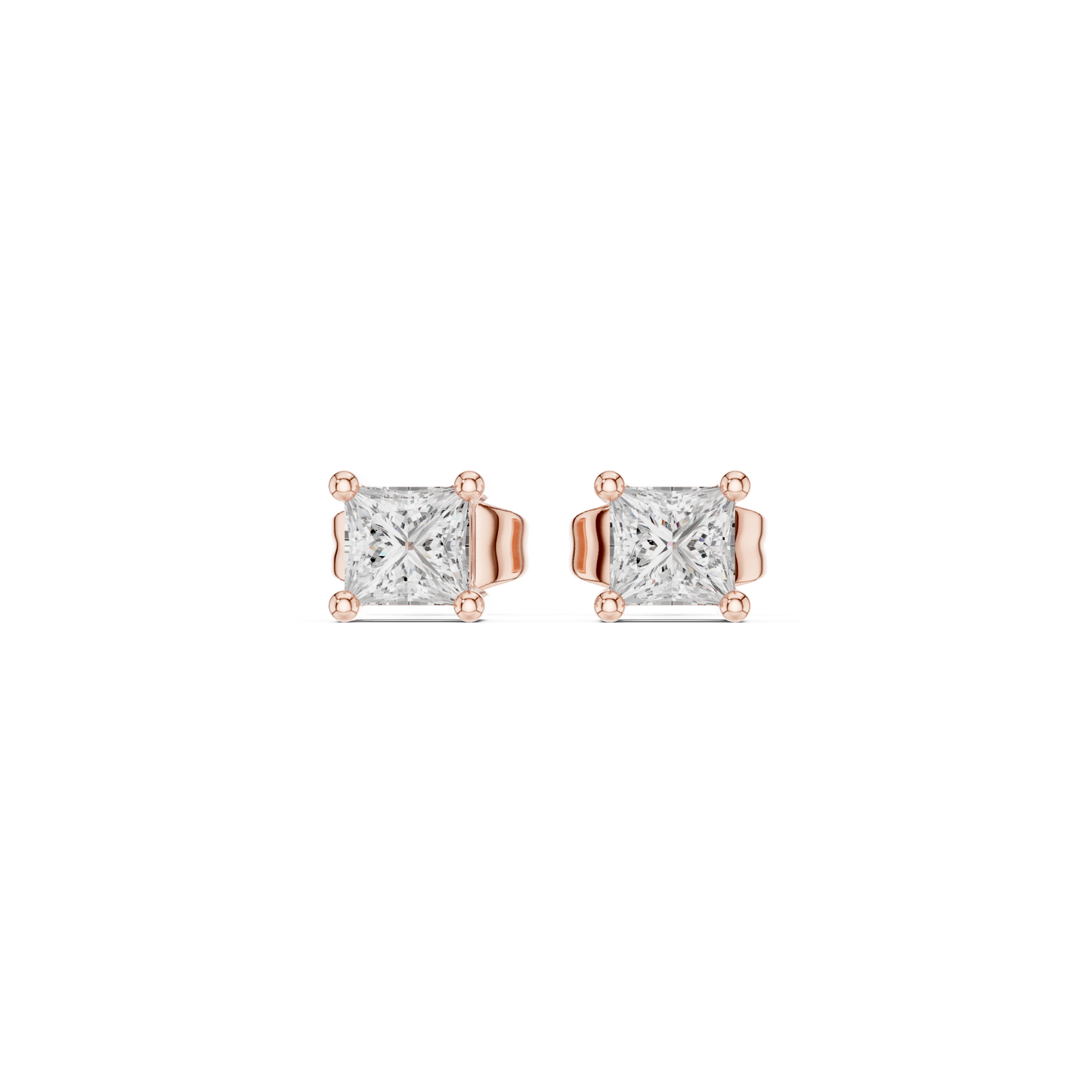 Diamond Stud Earrings CAD Files – 18 Models Collection | 3DM & STL Download