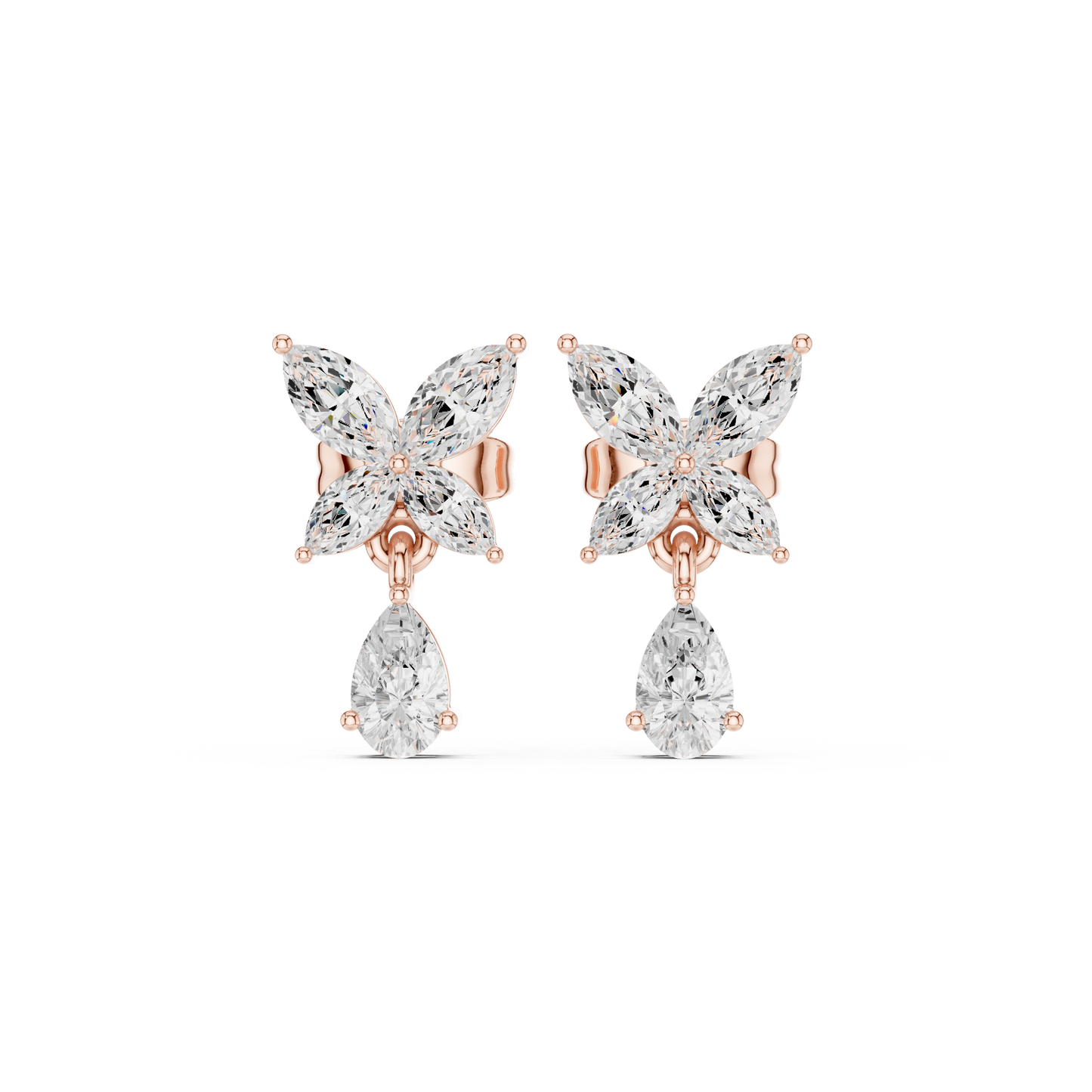 Diamond Stud Earrings CAD Files – 18 Models Collection | 3DM & STL Download
