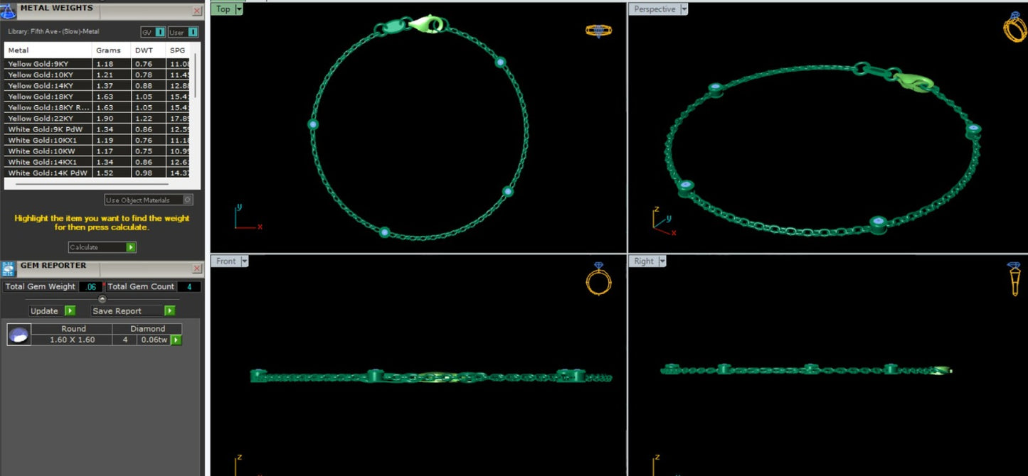 Station Braclet 3dm and stl file